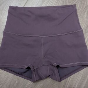 Lululemon Grape Thistle Shorts Size 4 Perfect Condition Worn Once